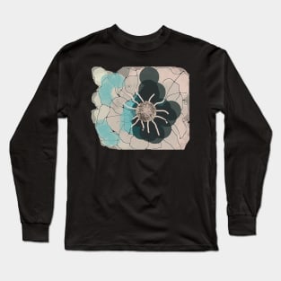 abstract art flower Long Sleeve T-Shirt